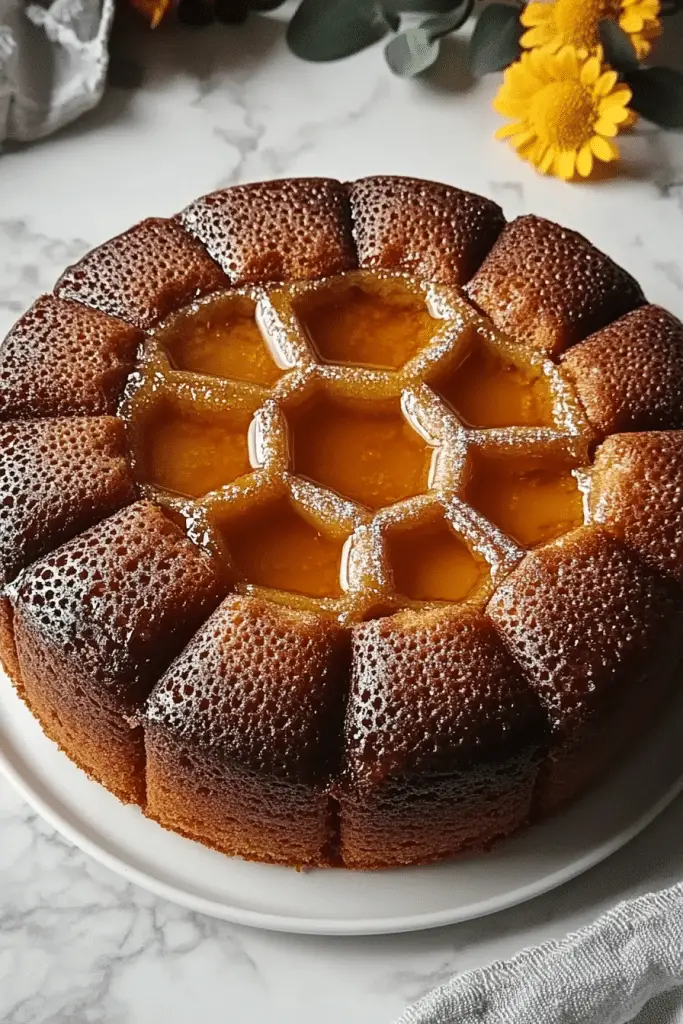 Greek honey cake
