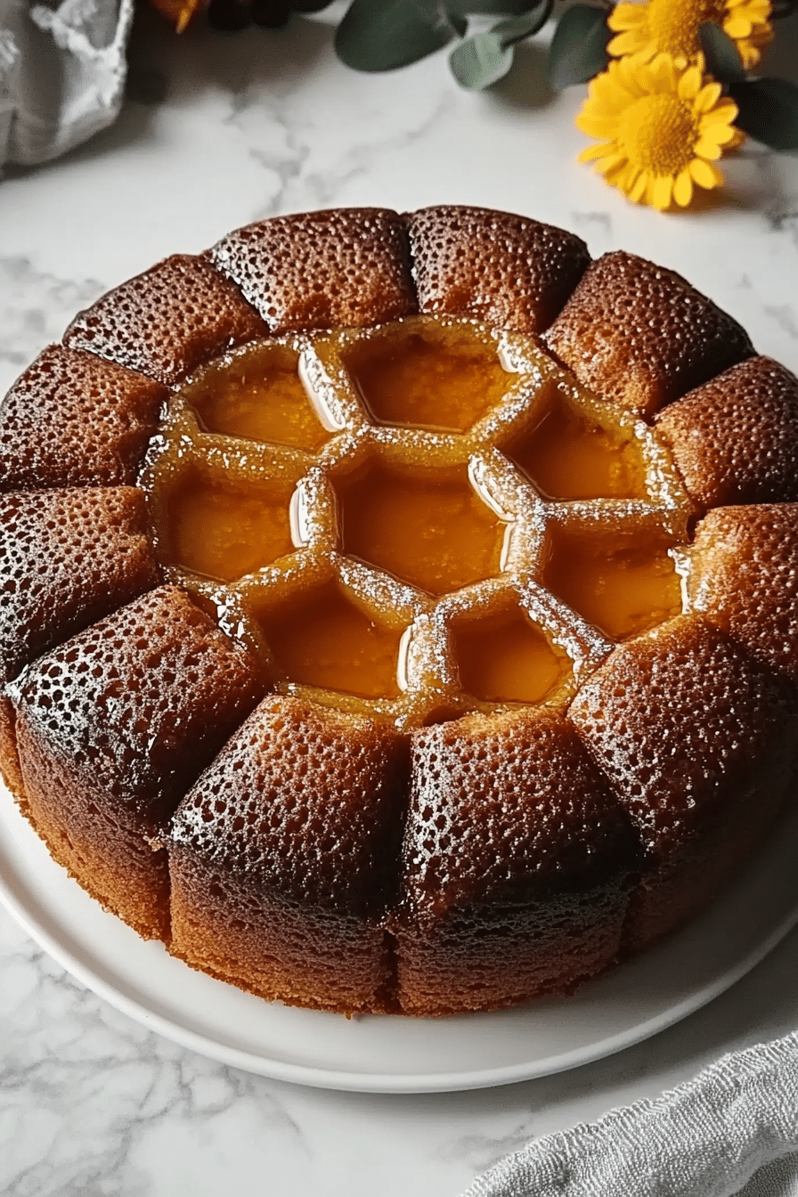 Greek honey cake