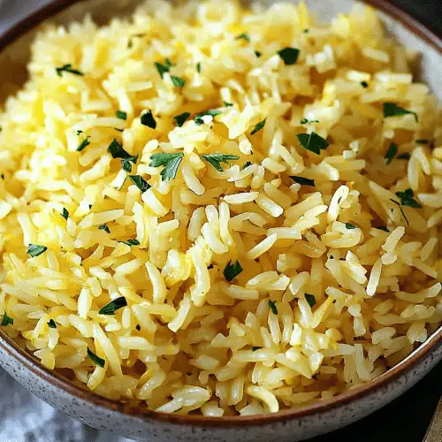 Greek lemon rice