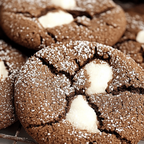Hot Chocolate Cookies