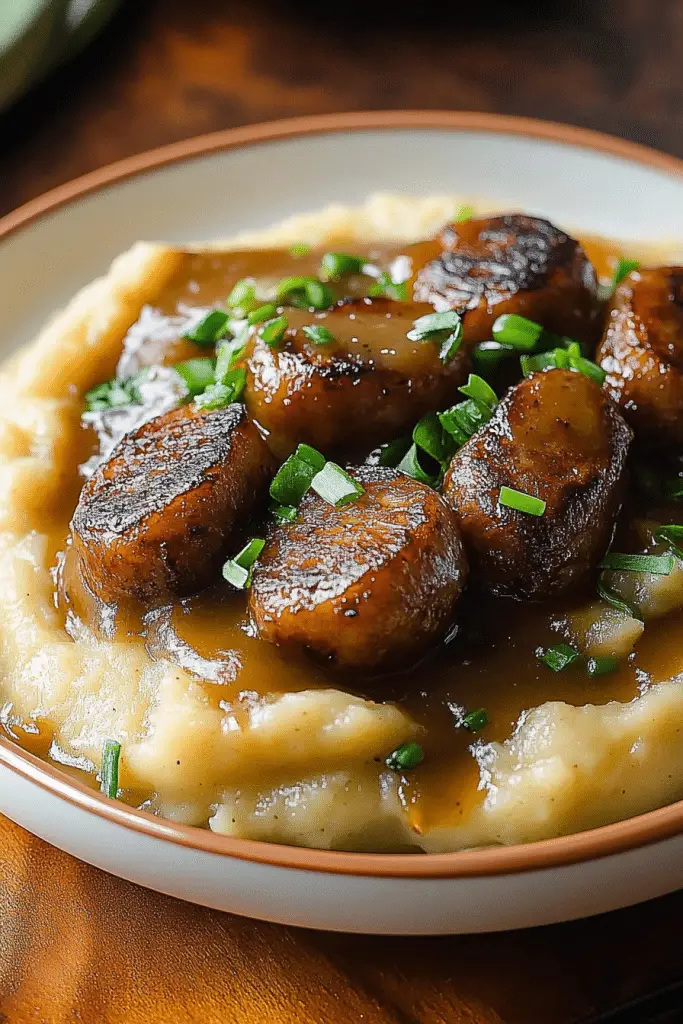 Irish Bangers and Mash
