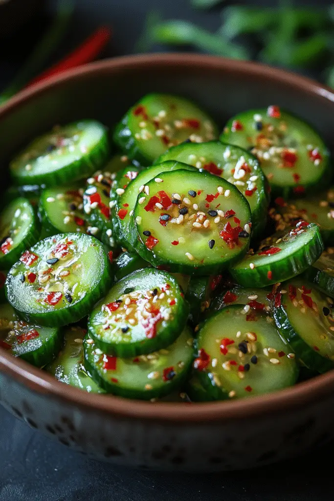 Korean cucumber salad