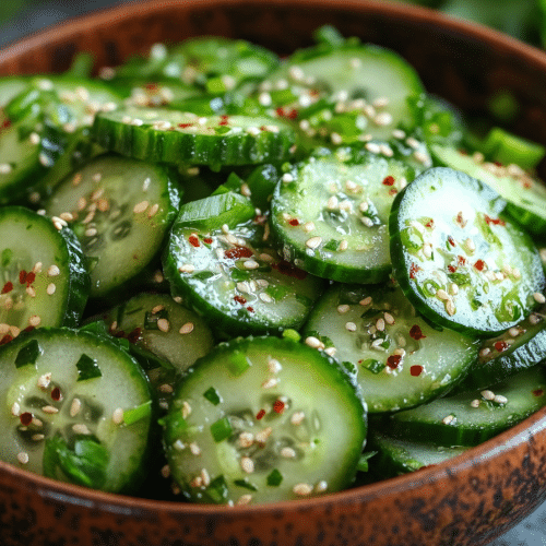 Korean cucumber salad