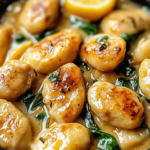 Lemon Chicken Gnocchi