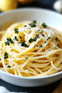Lemon Garlic Pasta
