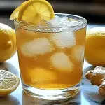 Lemon Ginger Iced Green Tea