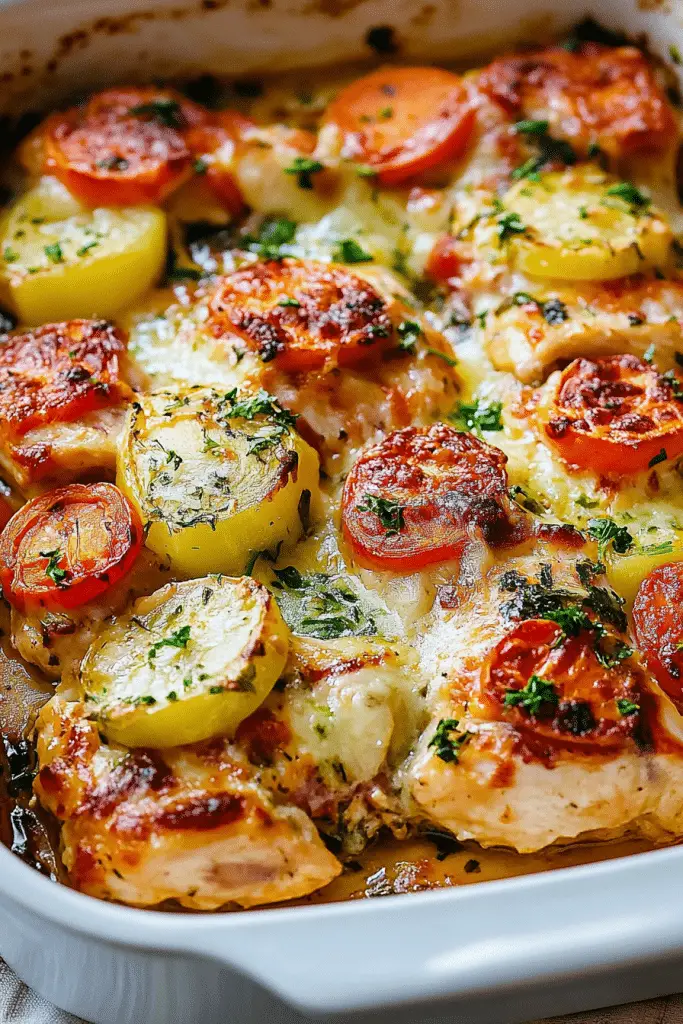 Mediterranean Chicken Bake