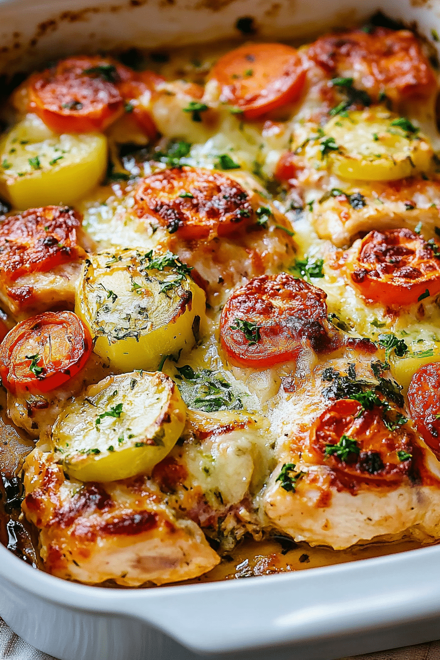 Mediterranean Chicken Bake