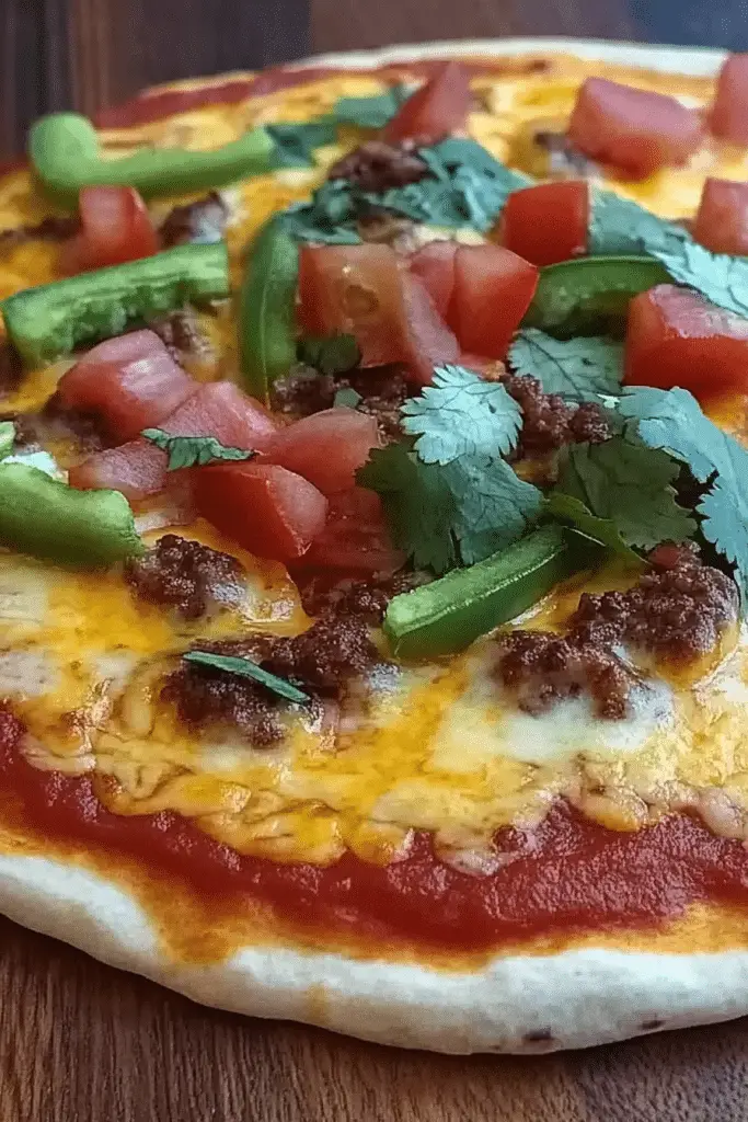 Mexican pizza