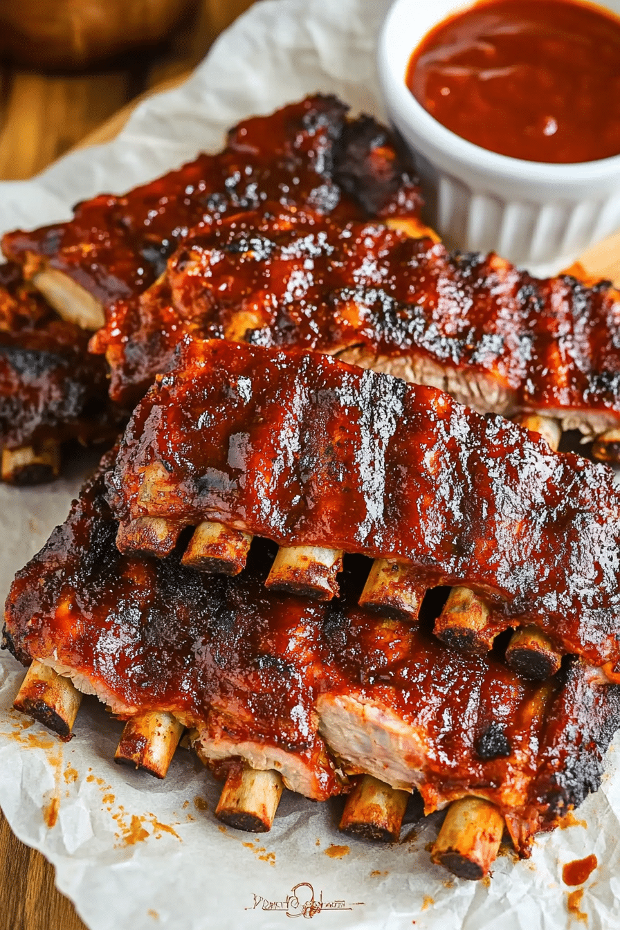 Oven Barbecued Ribs