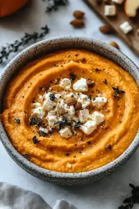 Pumpkin Whipped Feta Dip