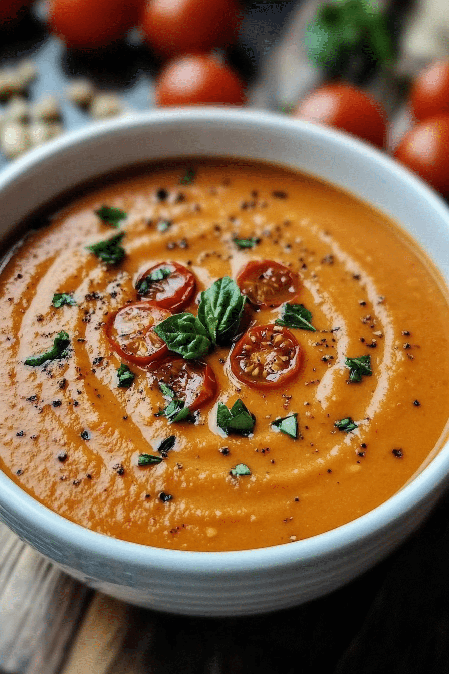 Roasted tomato soup