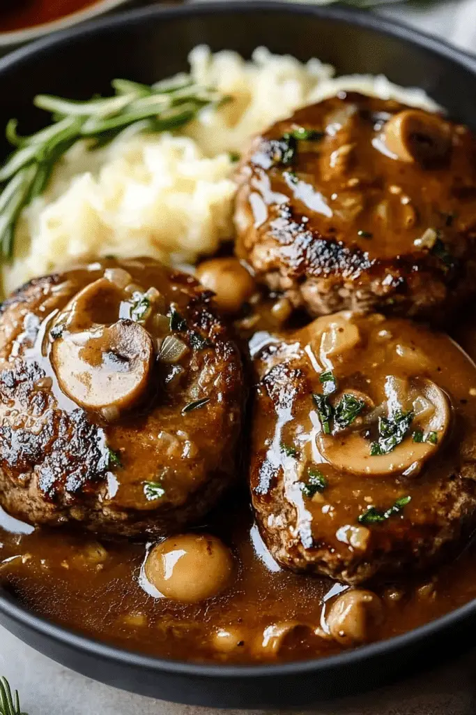 Salisbury steak recipe