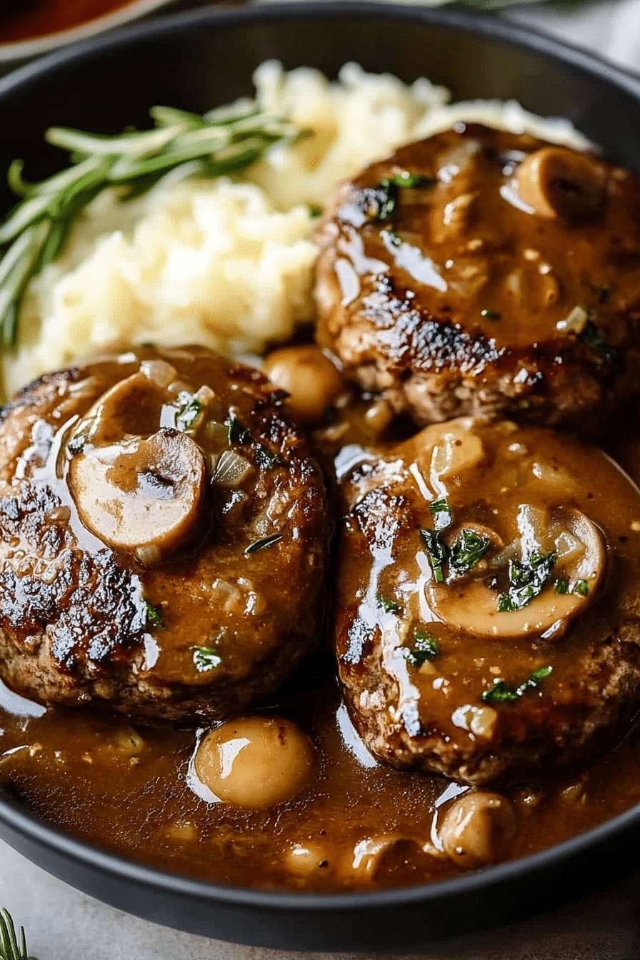 Salisbury steak recipe