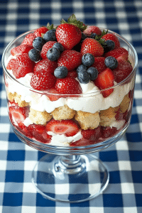 Strawberry Shortcake Trifle