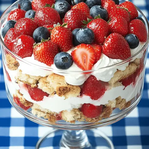 Strawberry Shortcake Trifle