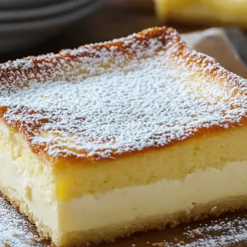 Vanilla Magic Custard Cake