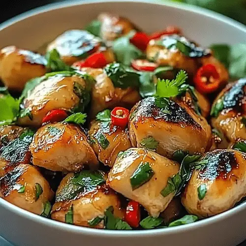 Vietnamese lemongrass chicken
