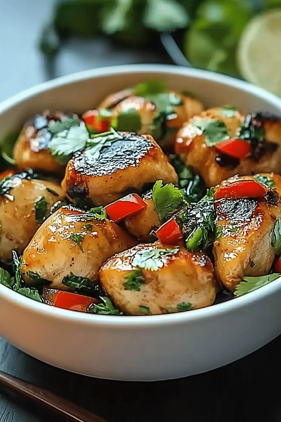 Vietnamese lemongrass chicken