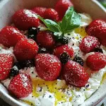 Whipped Feta Strawberries