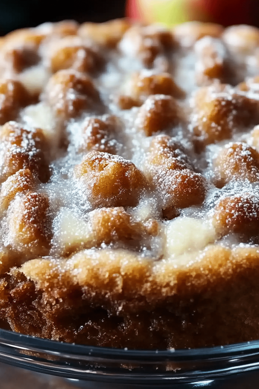 apple fritter cake