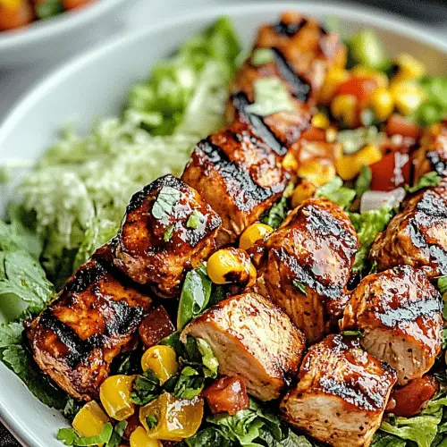 bbq chicken salad
