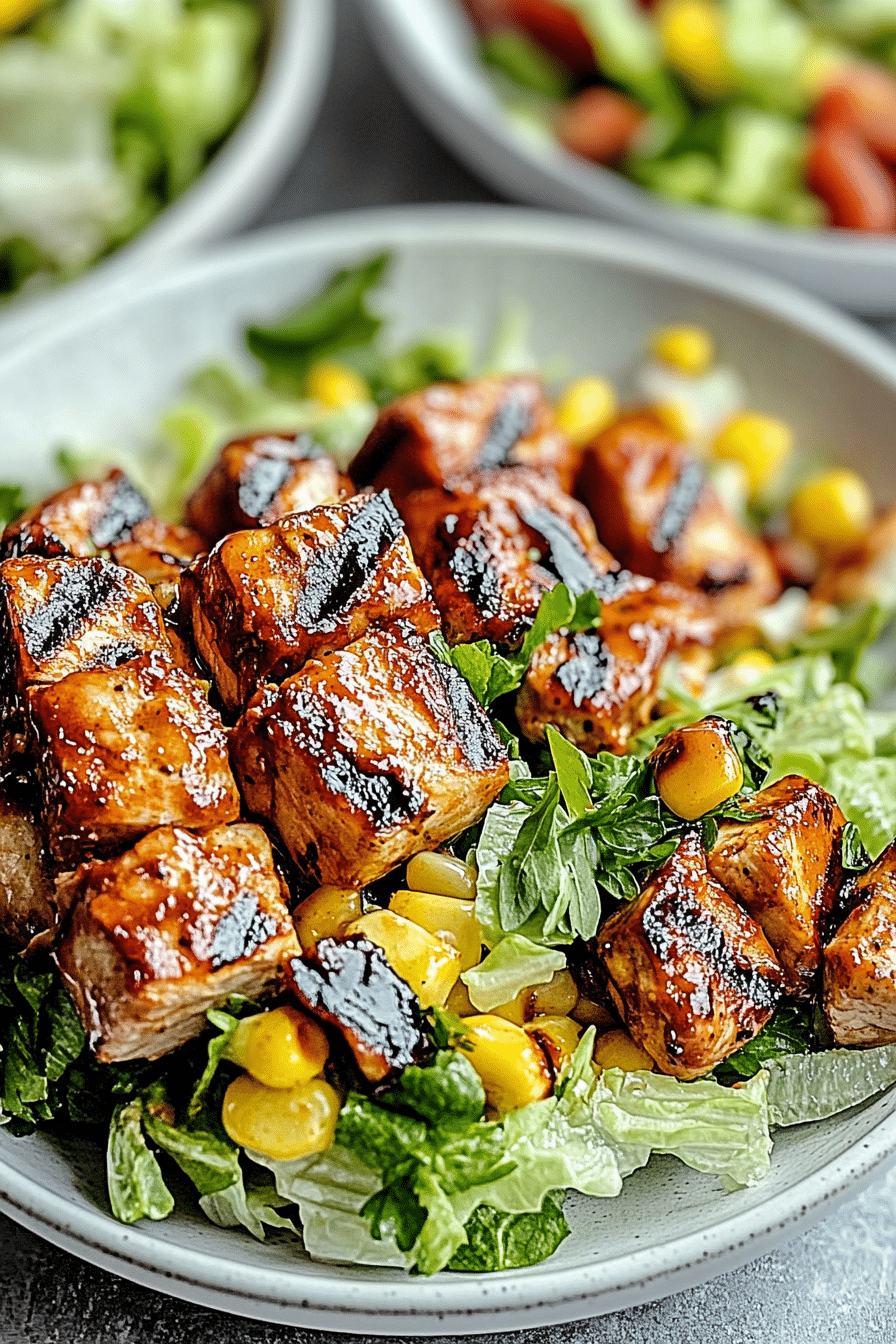 bbq chicken salad
