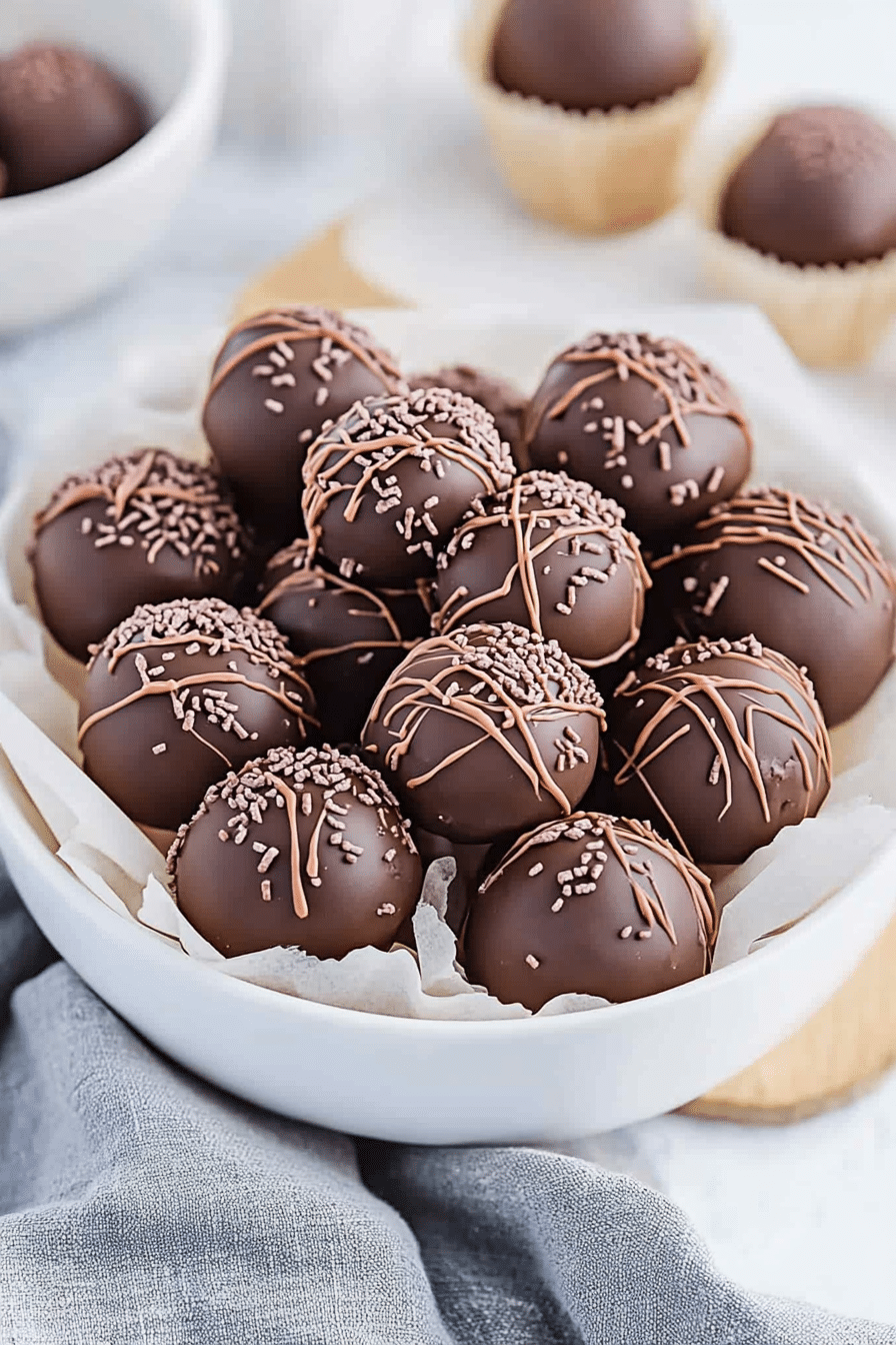 buttercream truffles