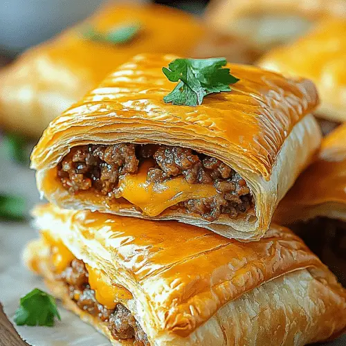 cheeseburger pockets recipe