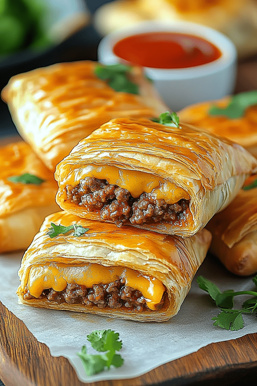 cheeseburger pockets recipe