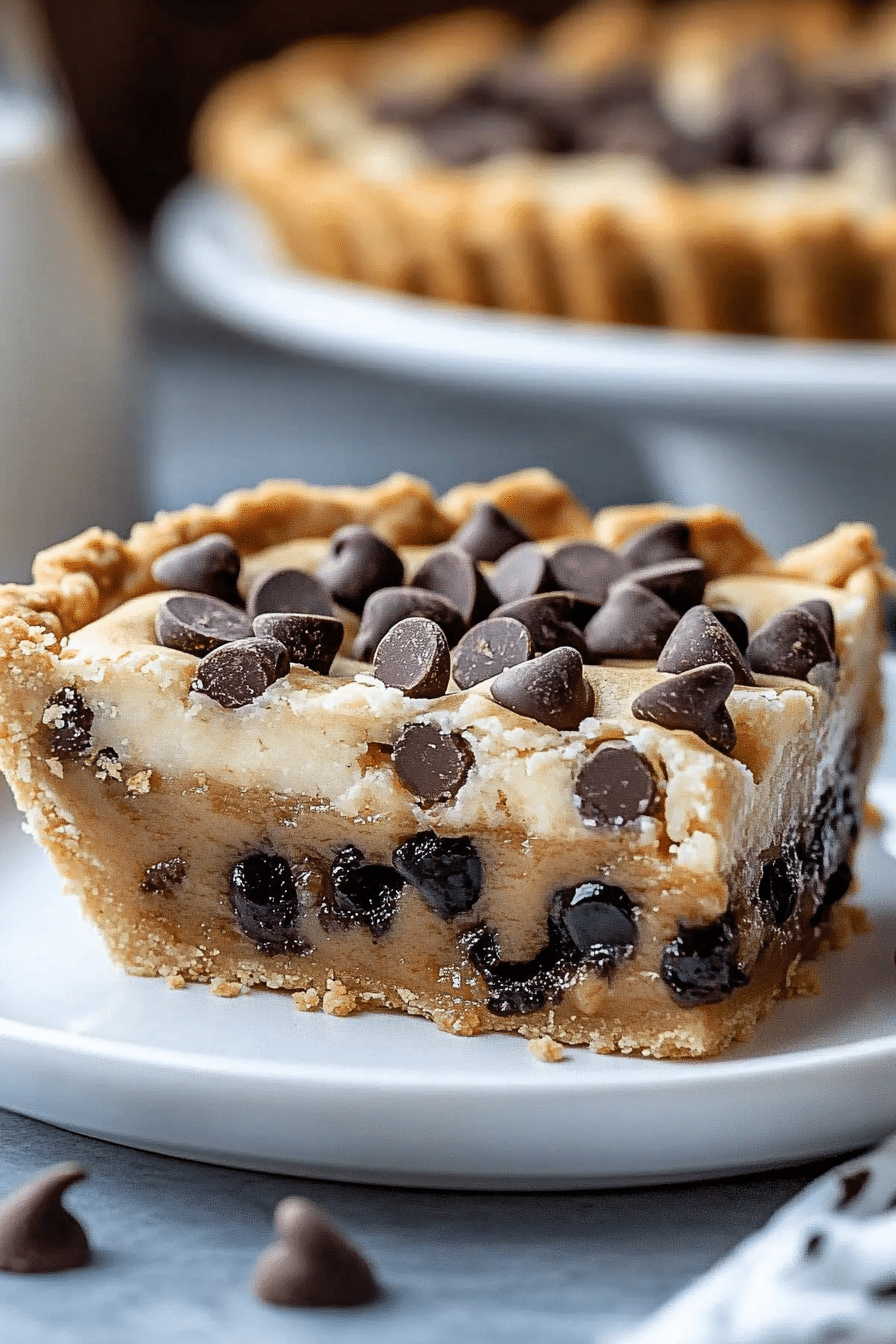 chocolate chip cookie pie