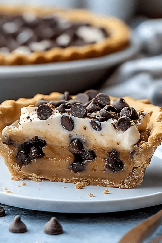 chocolate chip cookie pie