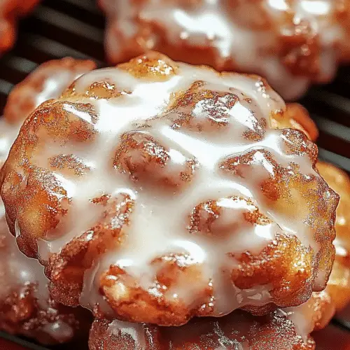cinnamon apple fritters