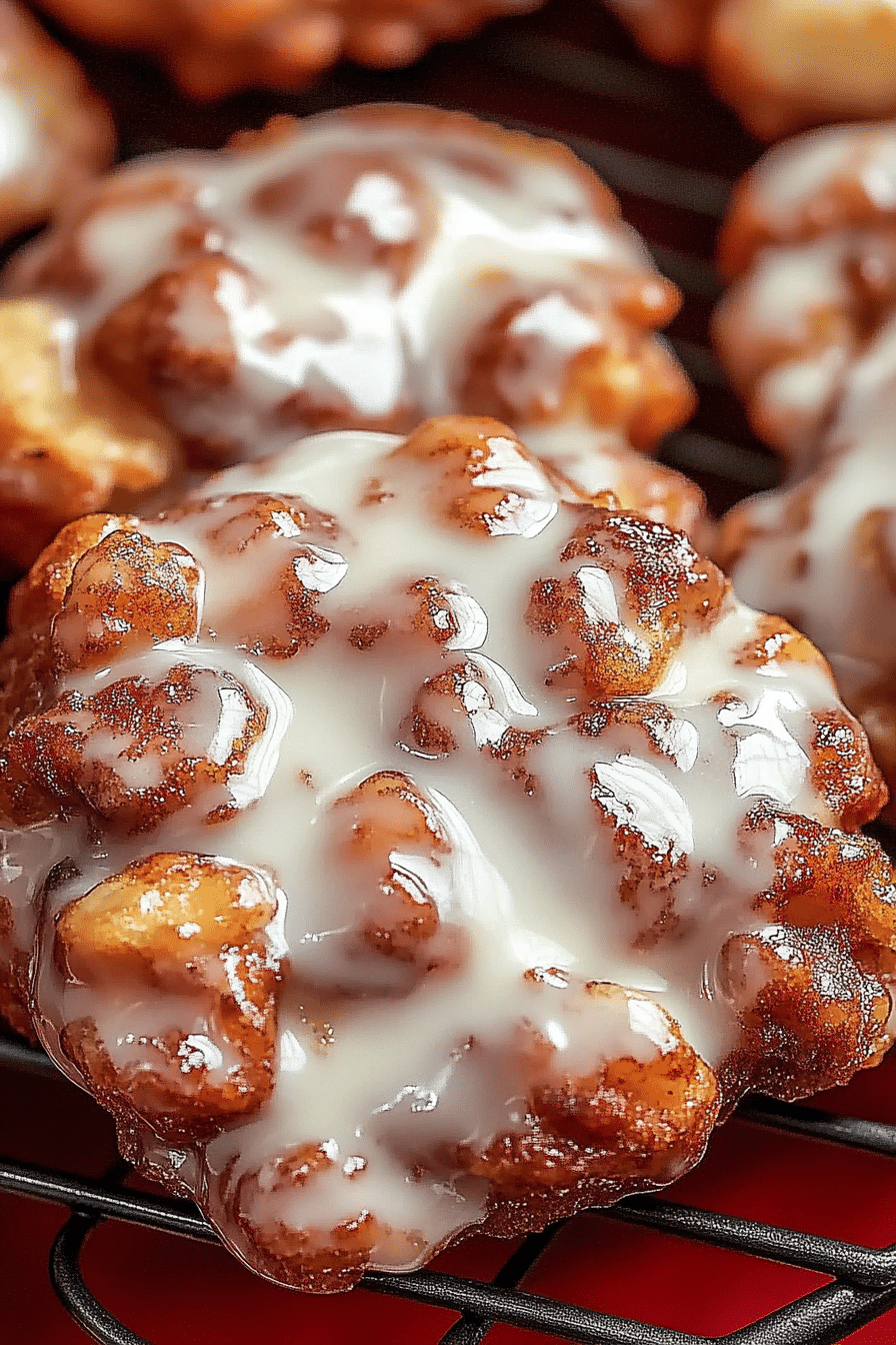 cinnamon apple fritters
