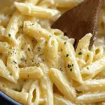 creamy garlic pasta