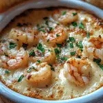 creamy garlic shrimp