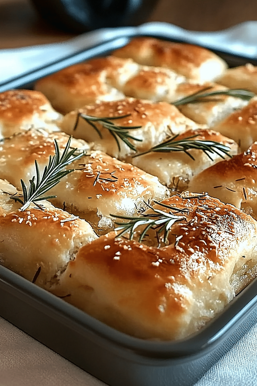 easy focaccia bread recipe