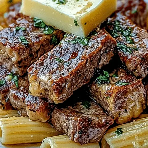 garlic butter steak tips