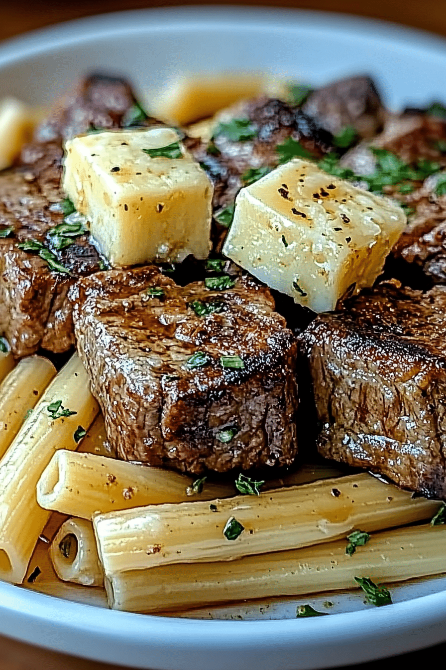 garlic butter steak tips