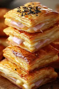 ham cheese puff pastry