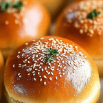 homemade burger buns