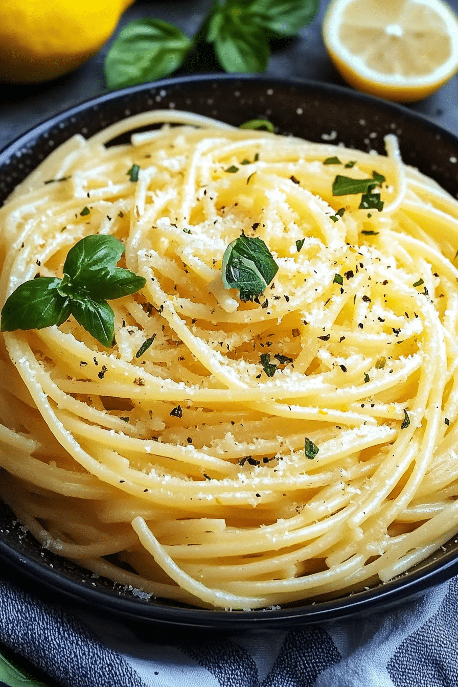 lemon butter pasta sauce