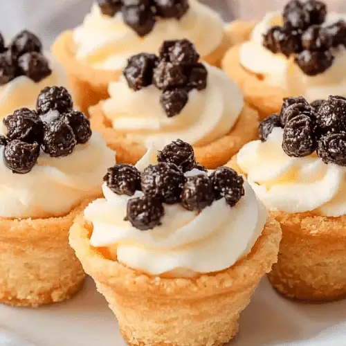 mini cannoli cups