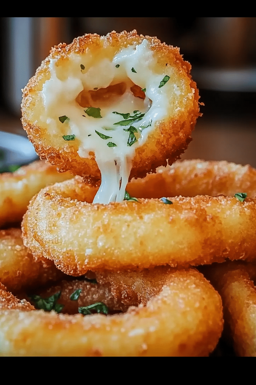 mozzarella onion rings