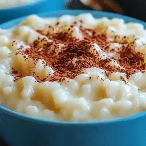 old fashioned rice pudding