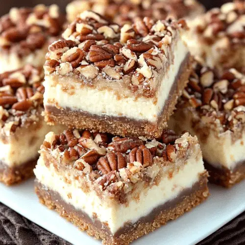 pecan pie cheesecake bars