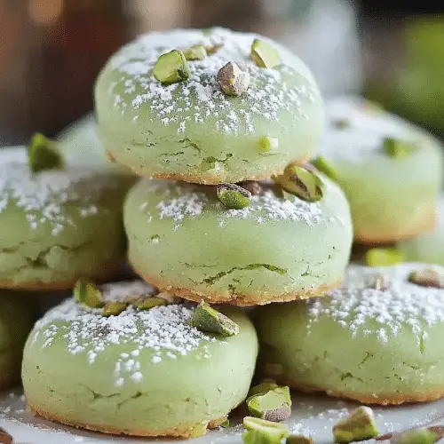 pistachio wedding cookies