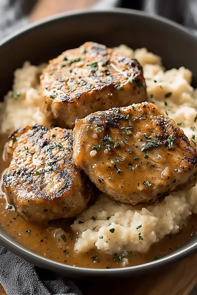 slow cooker pork chops