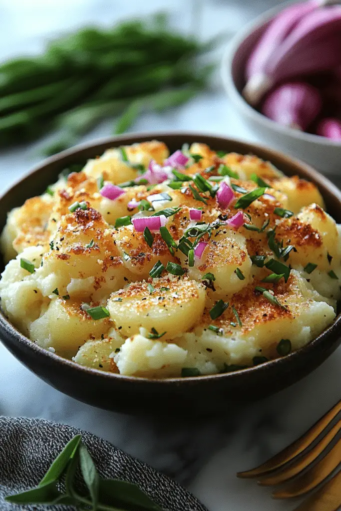 smashed potato salad
