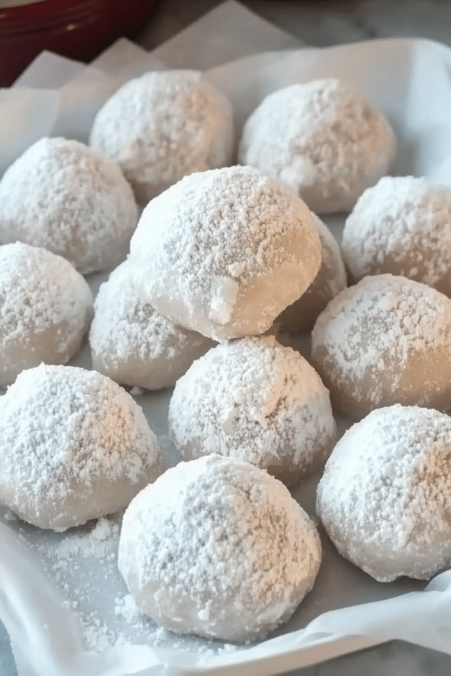 snowball cookies